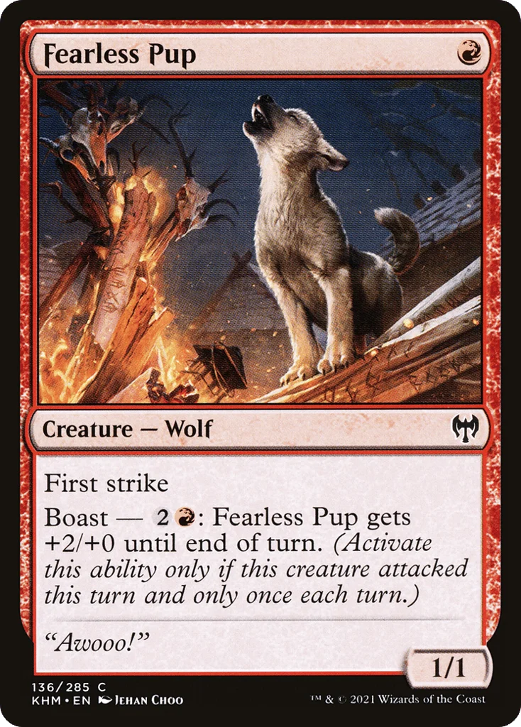 Fearless Pup · Kaldheim