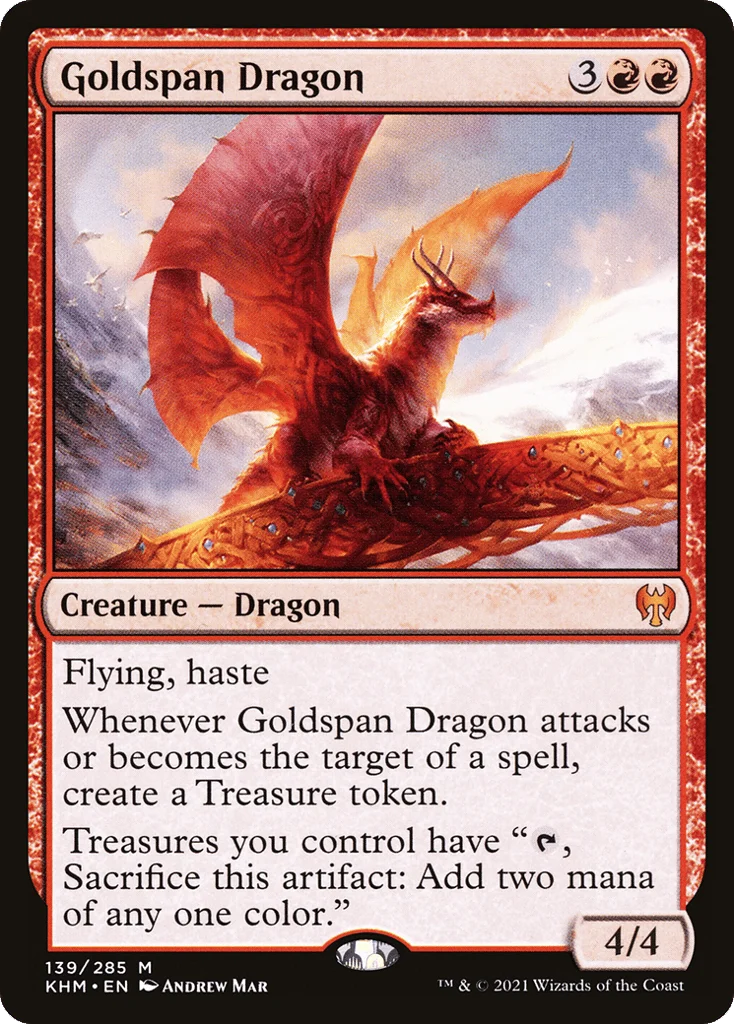 Goldspan Dragon · Kaldheim