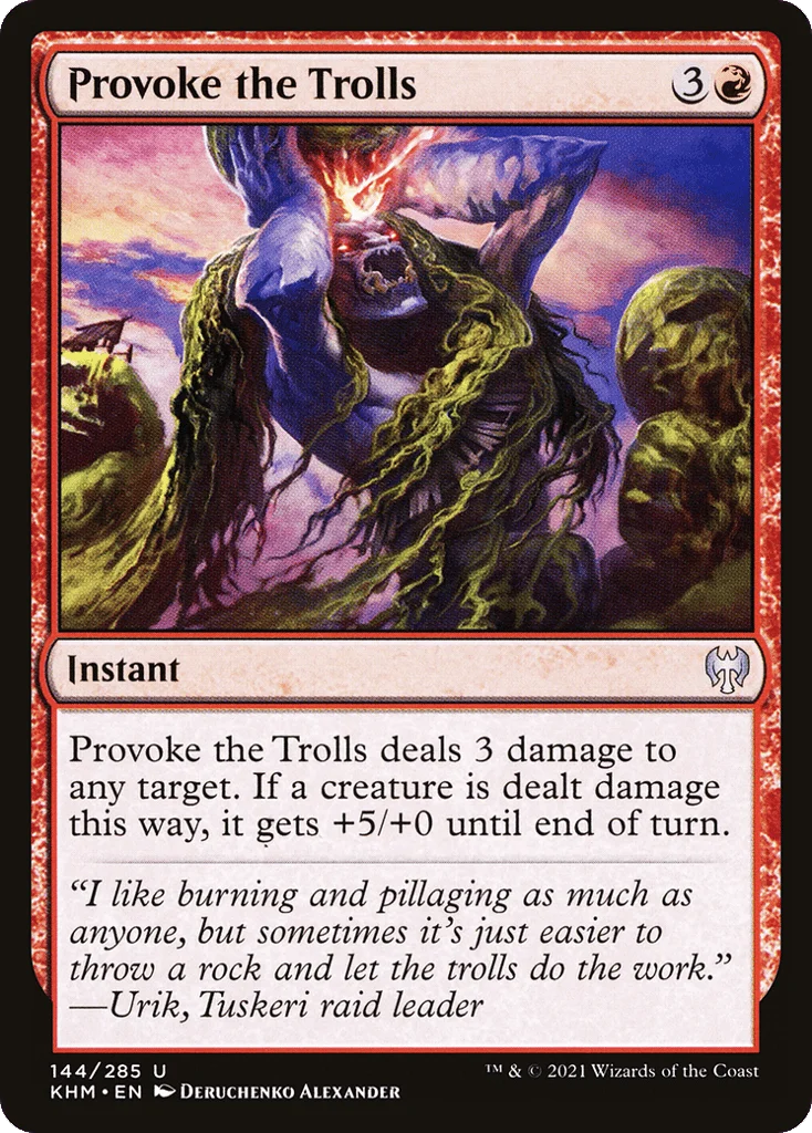 Provoke the Trolls · Kaldheim
