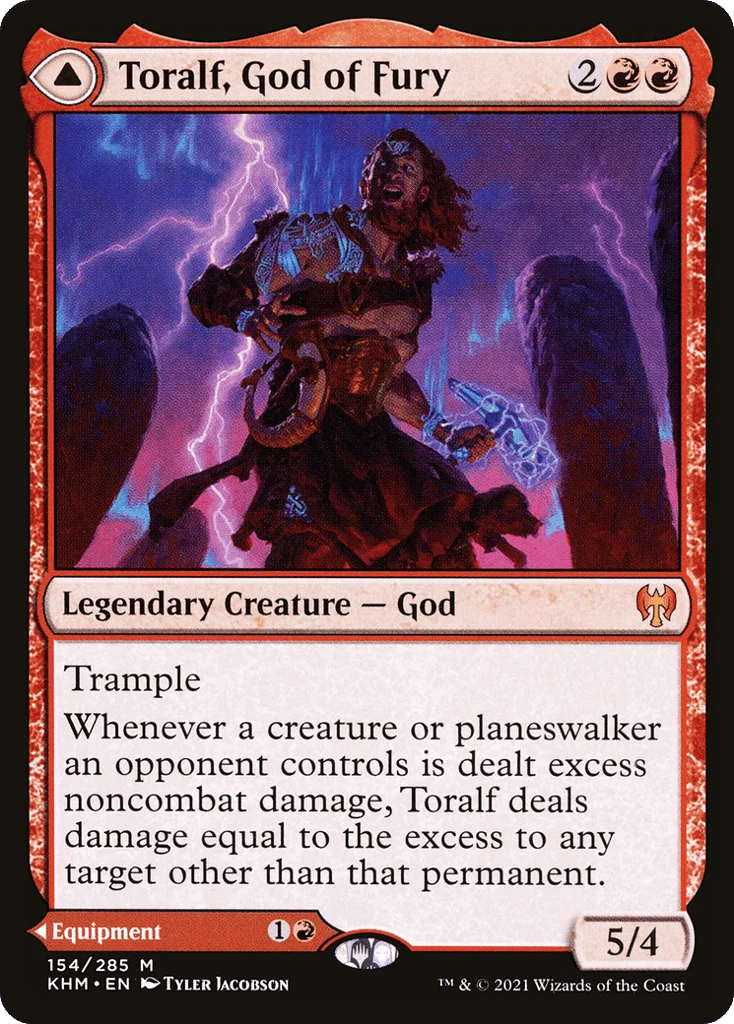 Toralf, God of Fury // Toralf's Hammer · Kaldheim