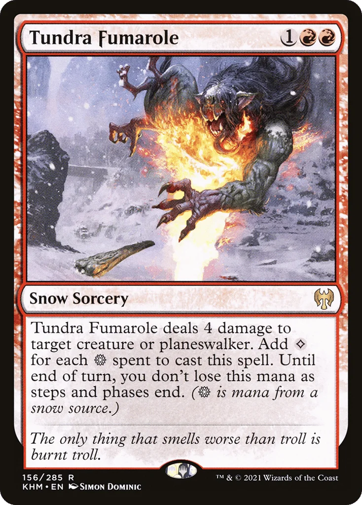 Tundra Fumarole · Kaldheim