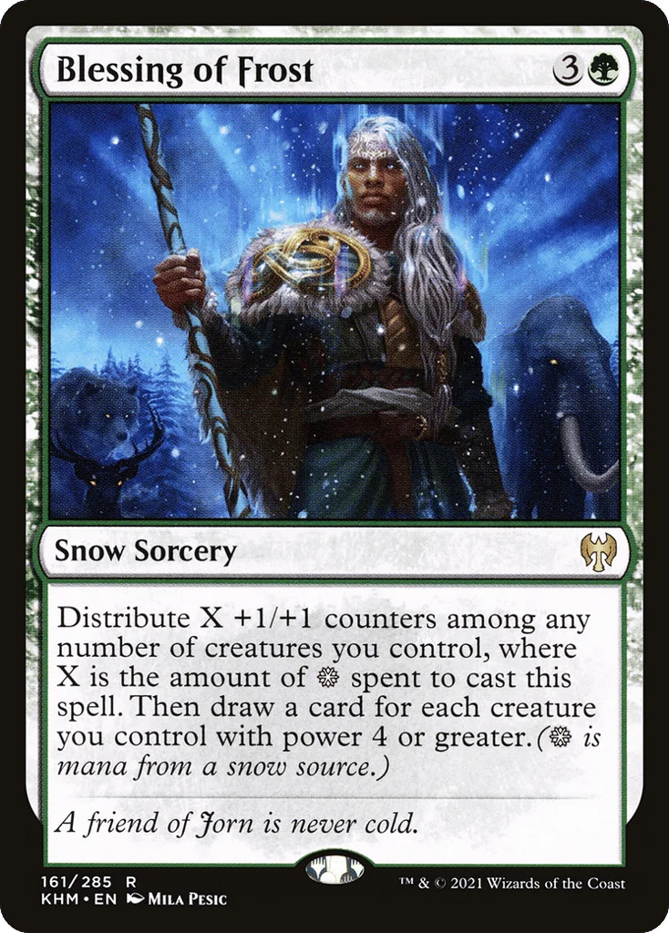 Blessing of Frost · Kaldheim