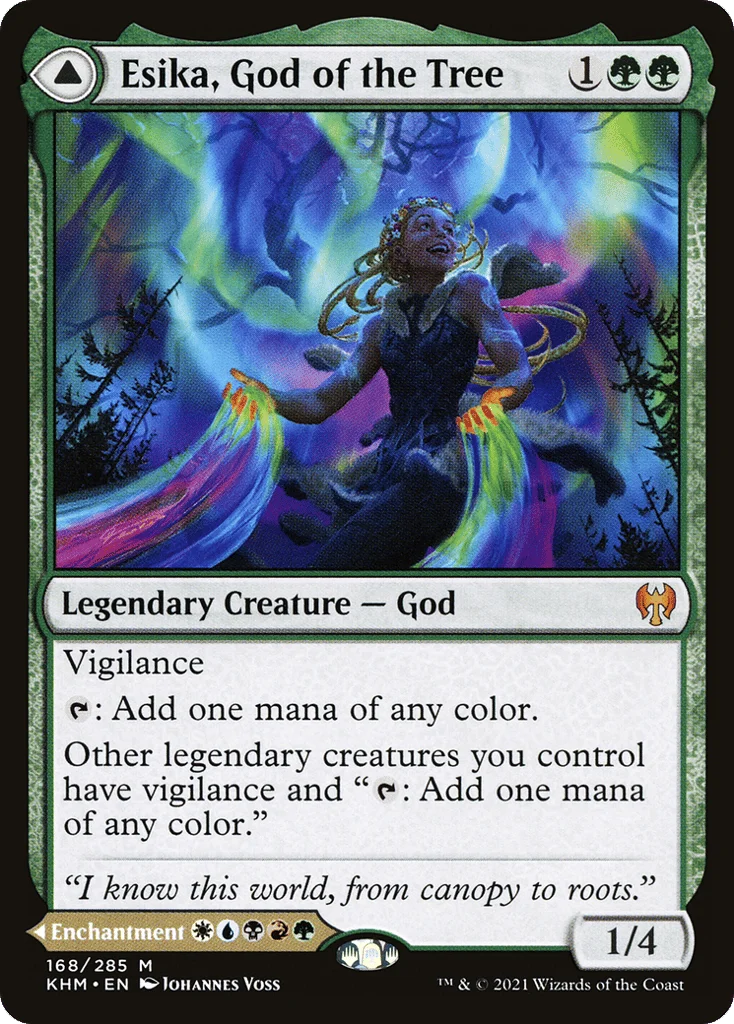 Esika, God of the Tree // The Prismatic Bridge · Kaldheim