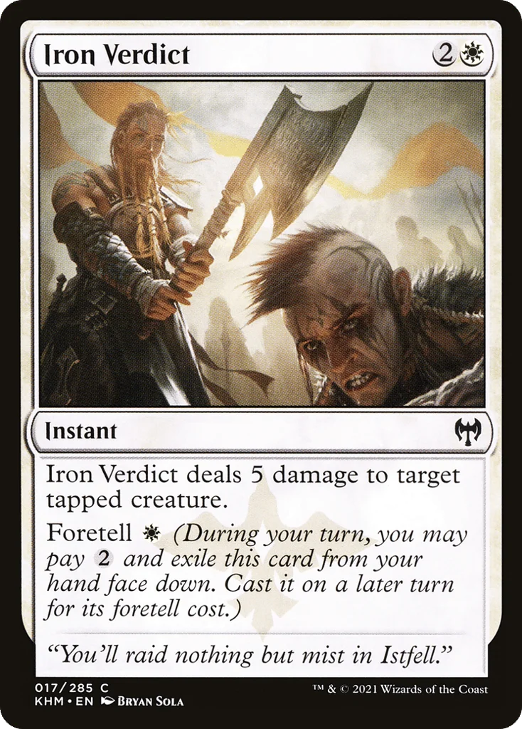 Iron Verdict · Kaldheim