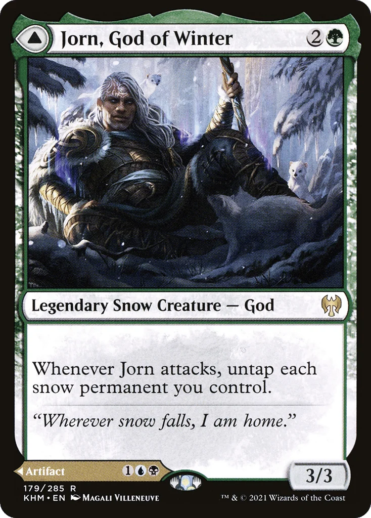 Jorn, God of Winter // Kaldring, the Rimestaff · Kaldheim