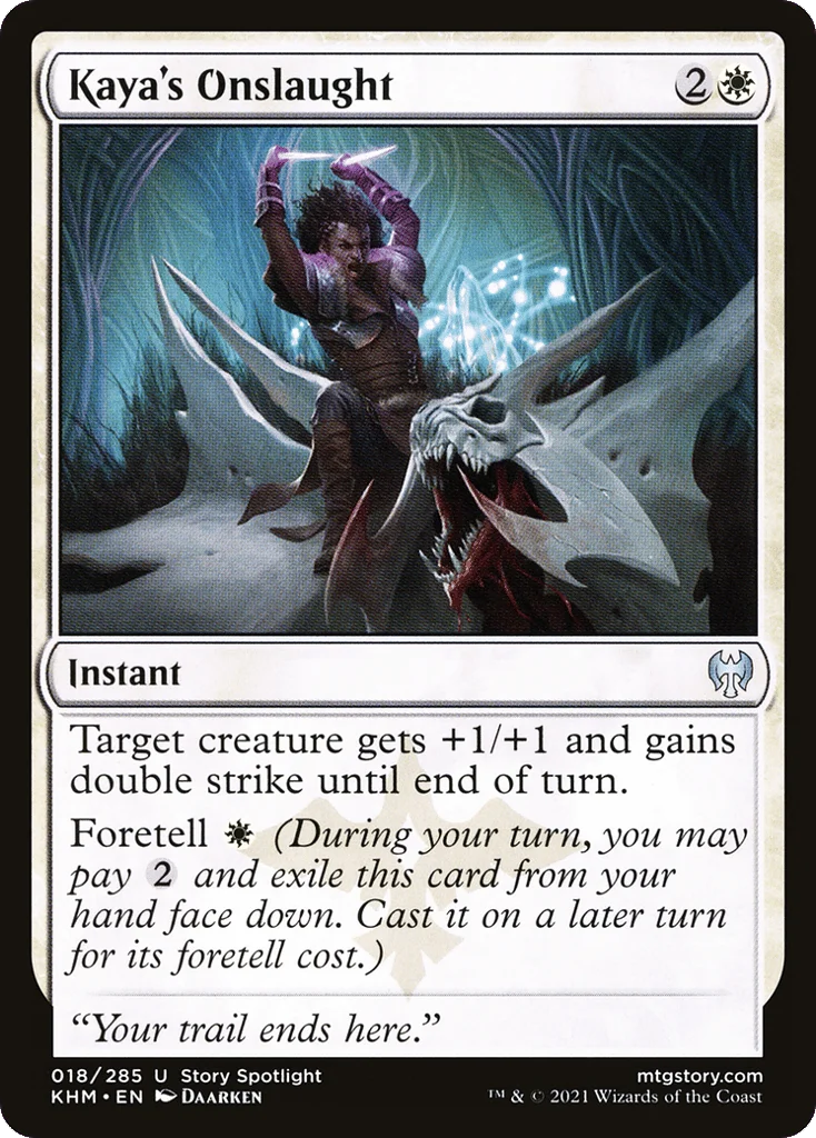 Kaya's Onslaught · Kaldheim