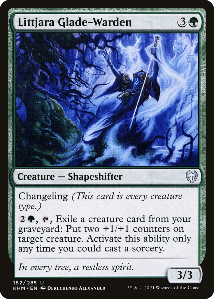 Littjara Glade-Warden · Kaldheim