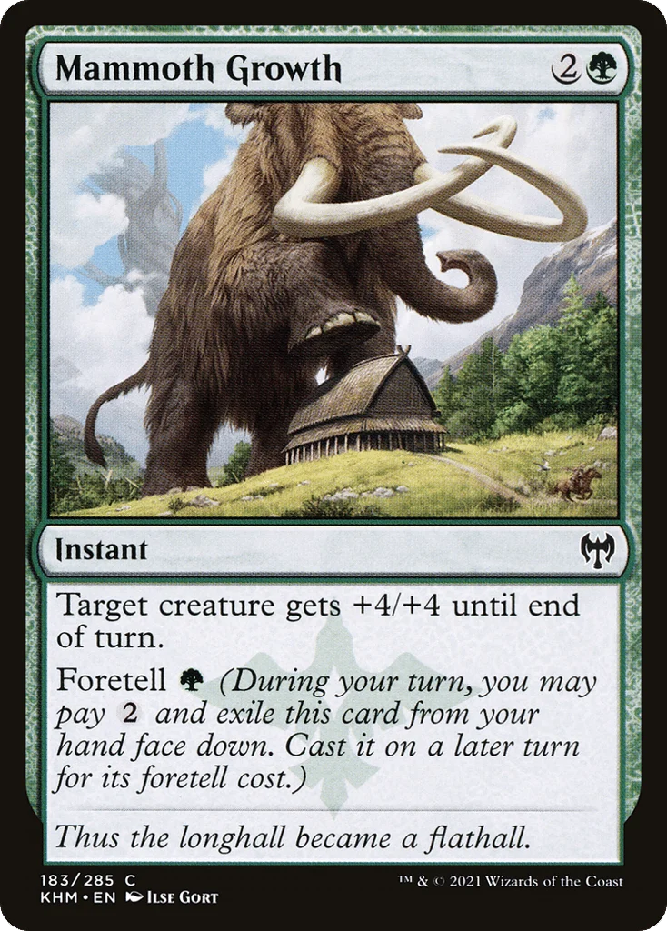 Mammoth Growth · Kaldheim