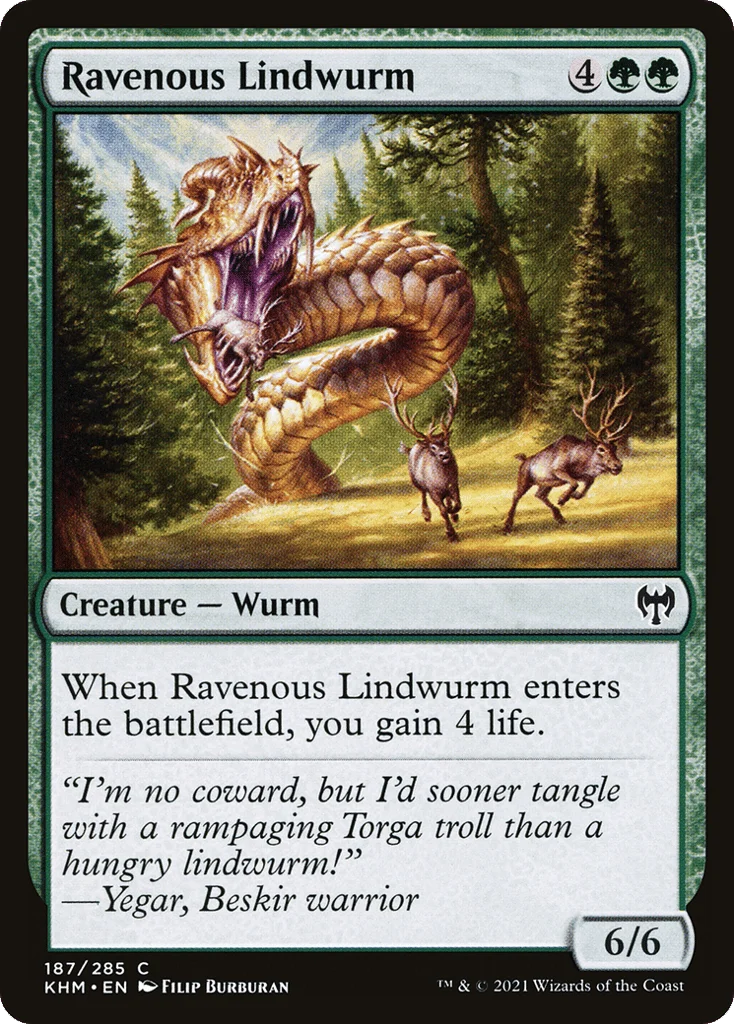 Ravenous Lindwurm · Kaldheim