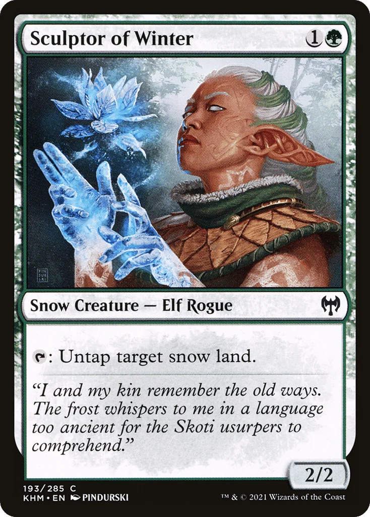 Sculptor of Winter · Kaldheim