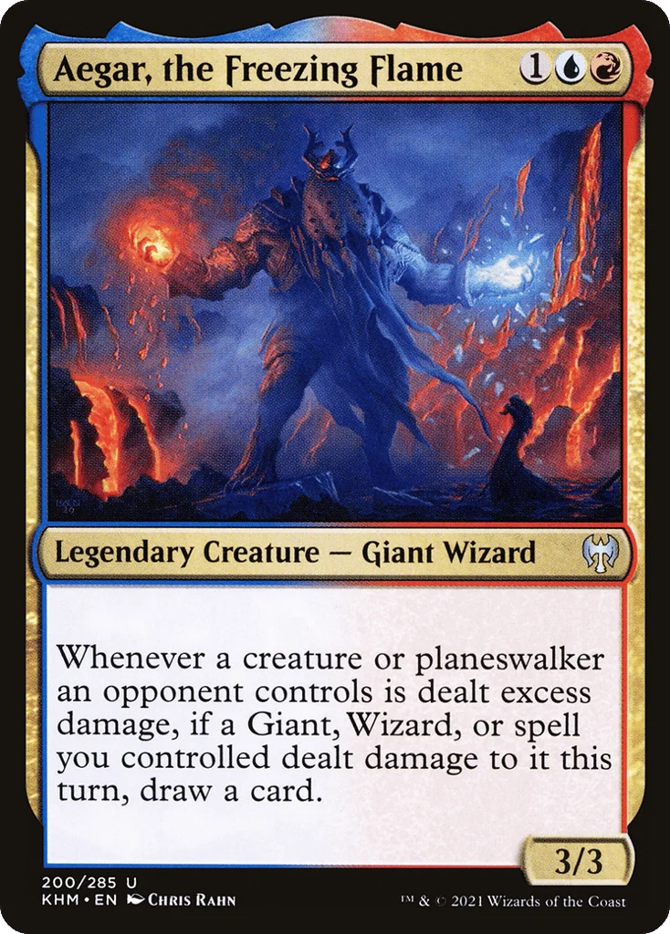 Aegar, the Freezing Flame · Kaldheim