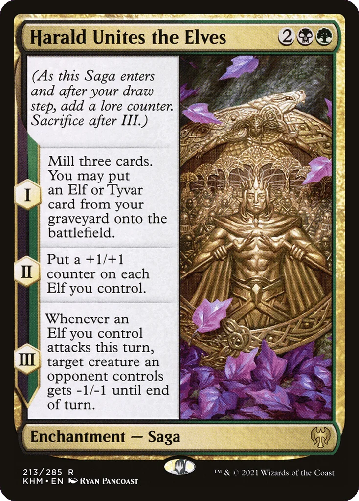 Harald Unites the Elves · Kaldheim