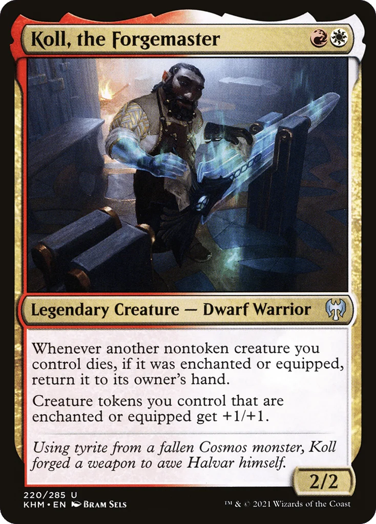 Koll, the Forgemaster · Kaldheim