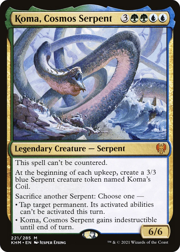 Koma, Cosmos Serpent · Kaldheim