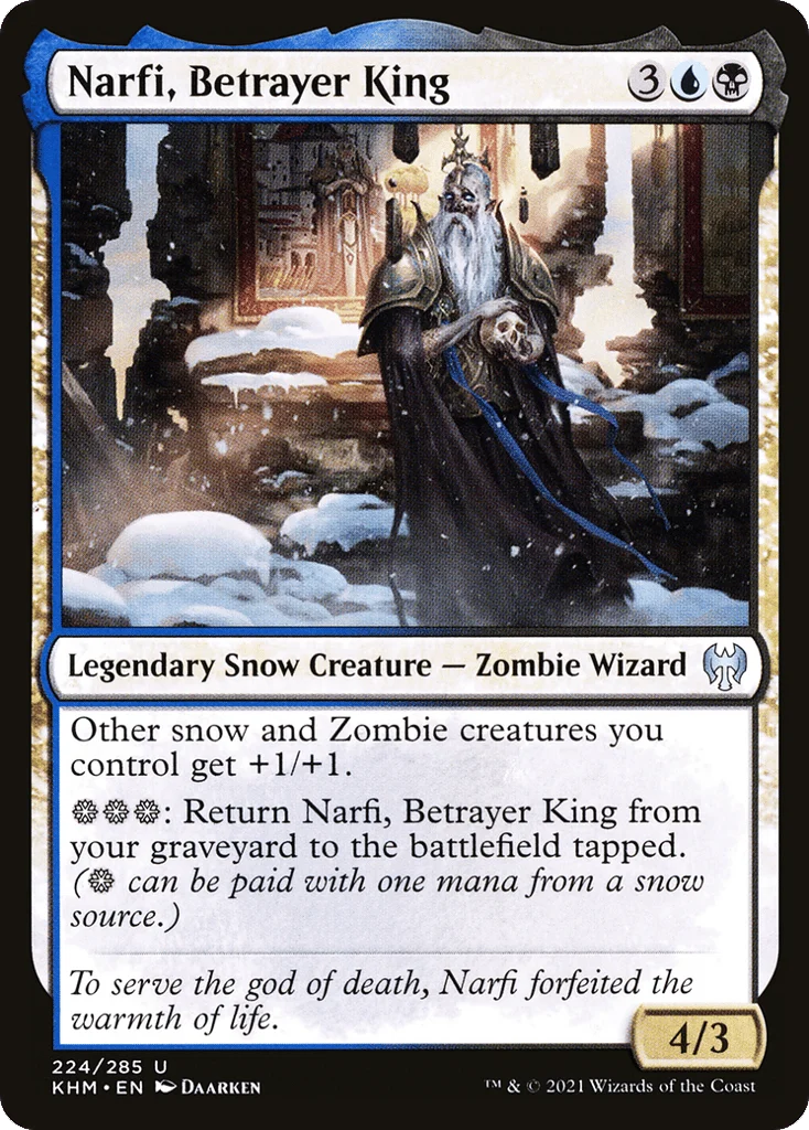 Narfi, Betrayer King · Kaldheim