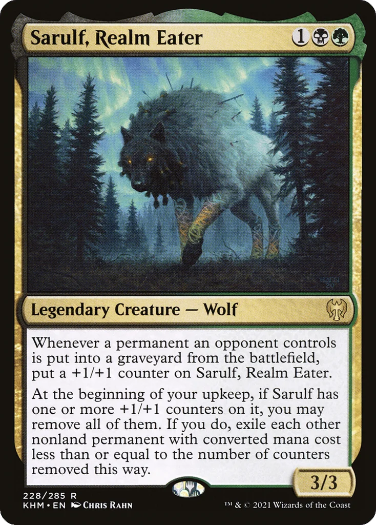 Sarulf, Realm Eater · Kaldheim