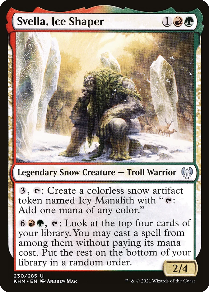 Svella, Ice Shaper · Kaldheim