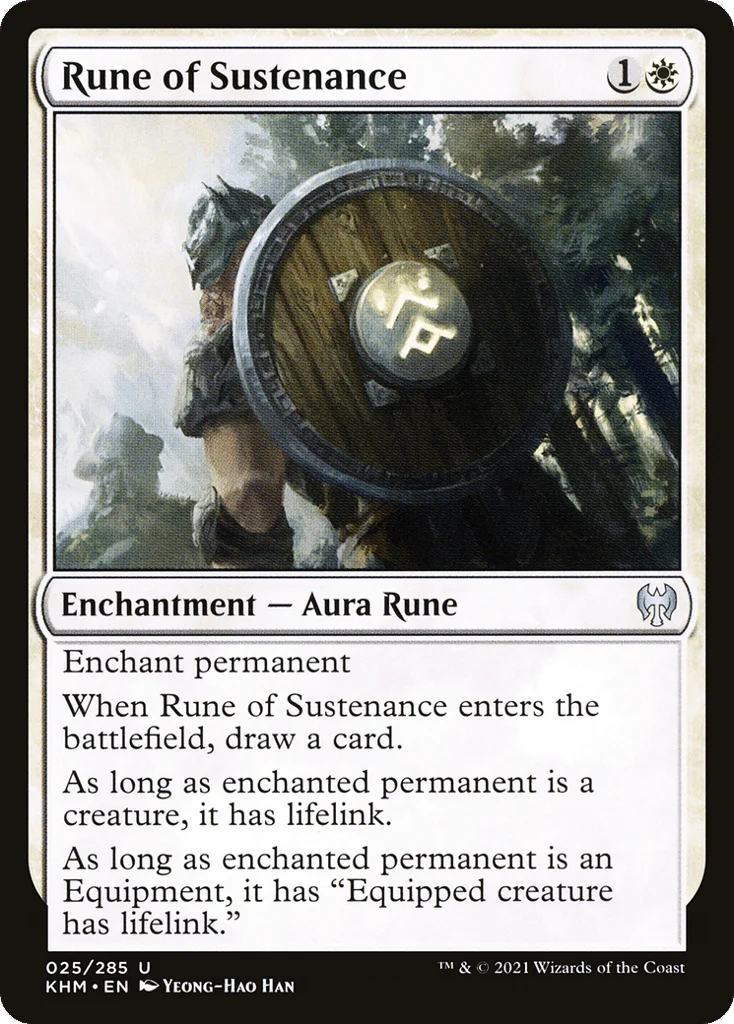 Rune of Sustenance · Kaldheim