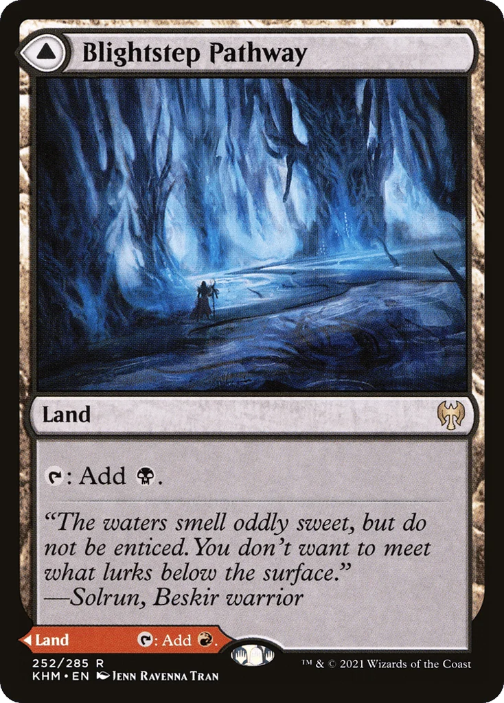 Blightstep Pathway // Searstep Pathway · Kaldheim