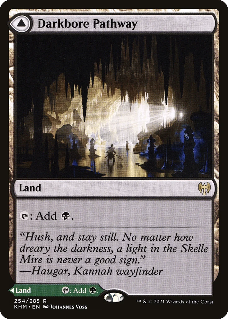 Darkbore Pathway // Slitherbore Pathway · Kaldheim