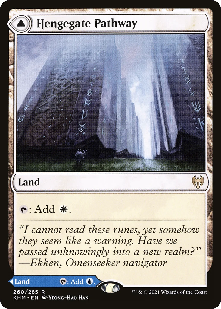 Hengegate Pathway // Mistgate Pathway · Kaldheim