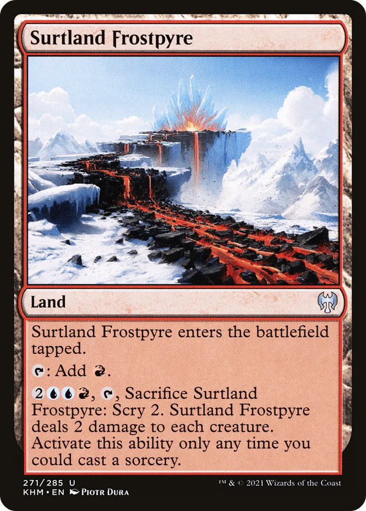 Surtland Frostpyre · Kaldheim