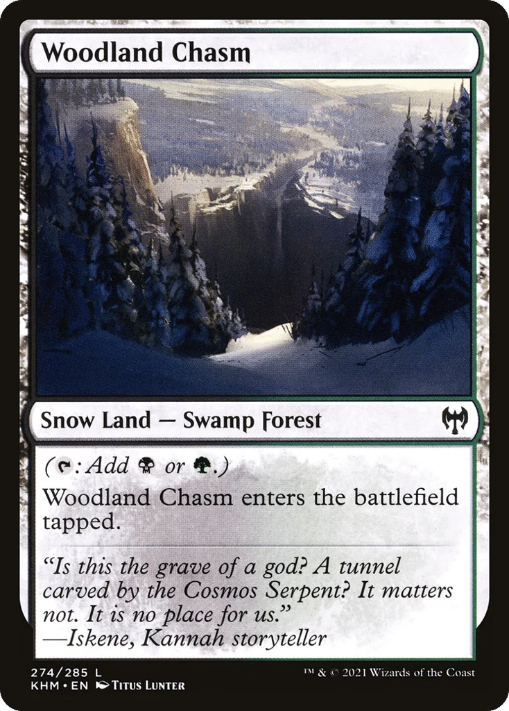 Woodland Chasm · Kaldheim
