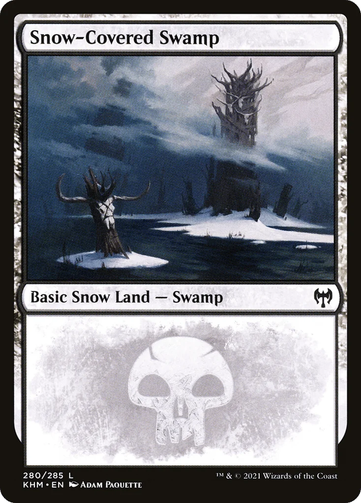 Snow-Covered Swamp · Kaldheim
