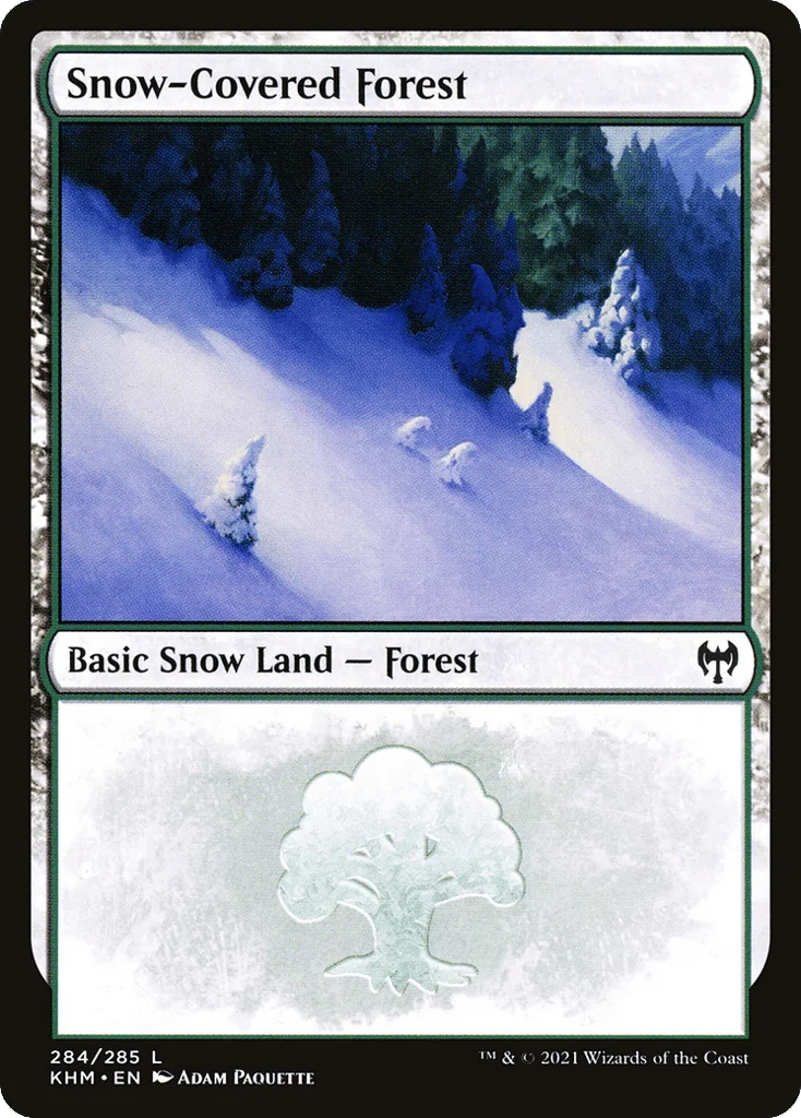 Snow-Covered Forest · Kaldheim