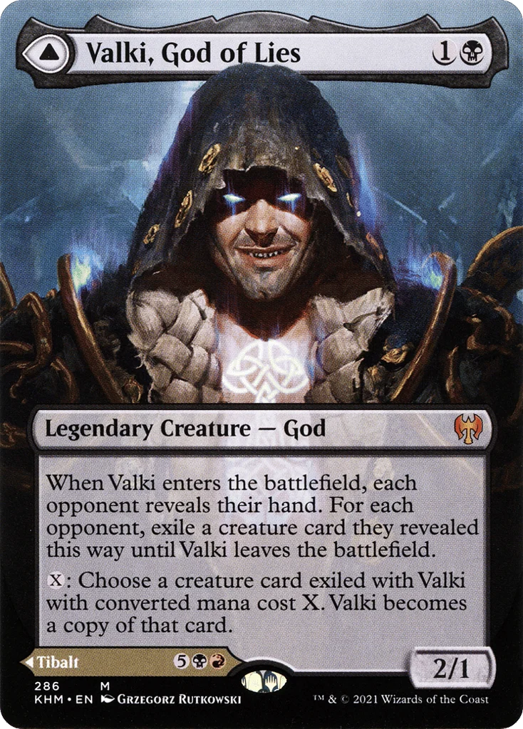 Valki, God of Lies // Tibalt, Cosmic Impostor · Kaldheim