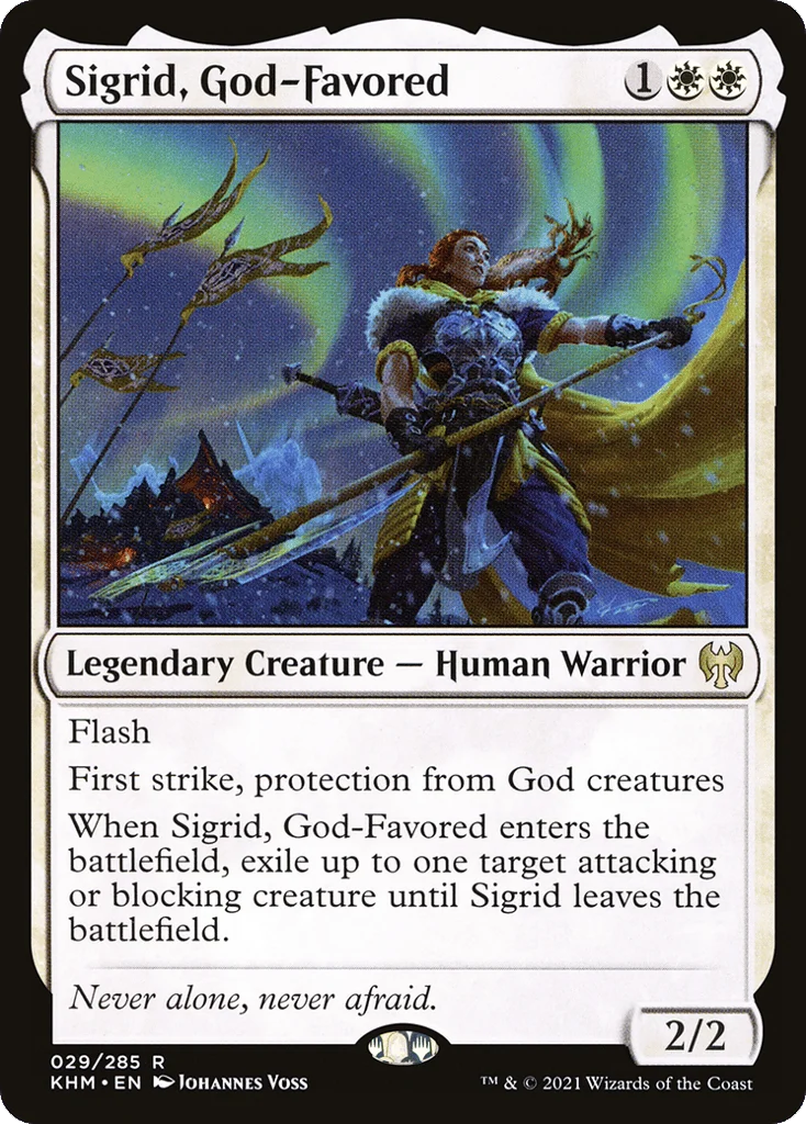 Sigrid, God-Favored · Kaldheim
