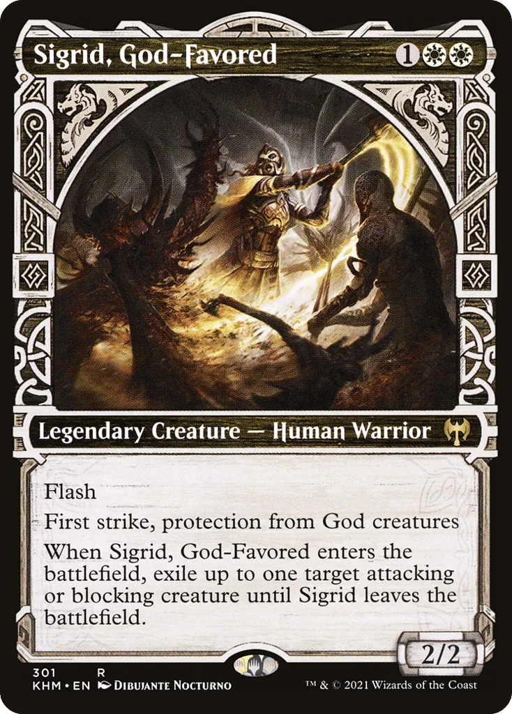 Sigrid, God-Favored · Kaldheim