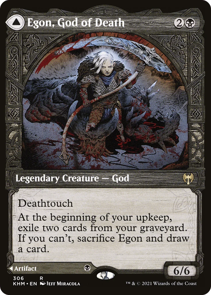 Egon, God of Death // Throne of Death · Kaldheim