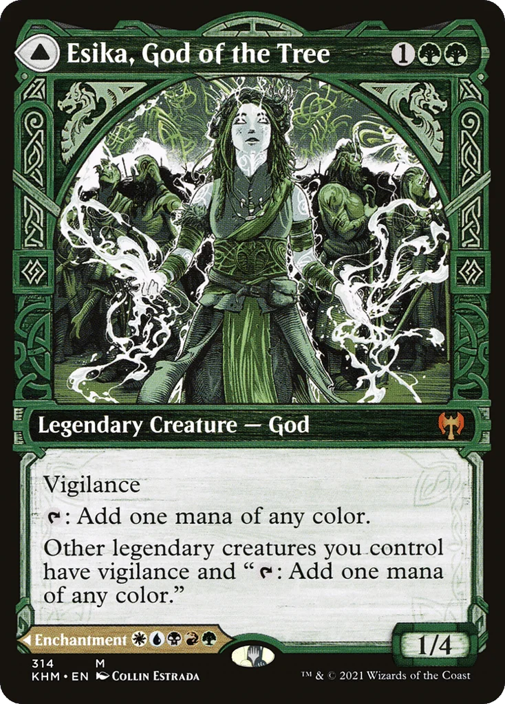 Esika, God of the Tree // The Prismatic Bridge · Kaldheim