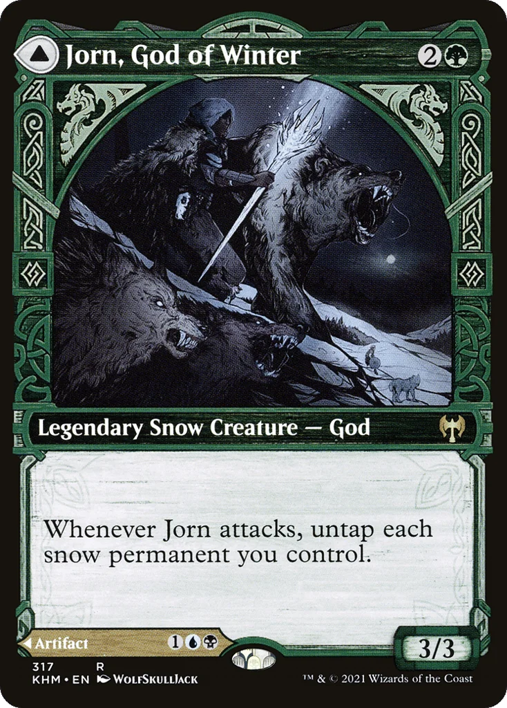 Jorn, God of Winter // Kaldring, the Rimestaff · Kaldheim