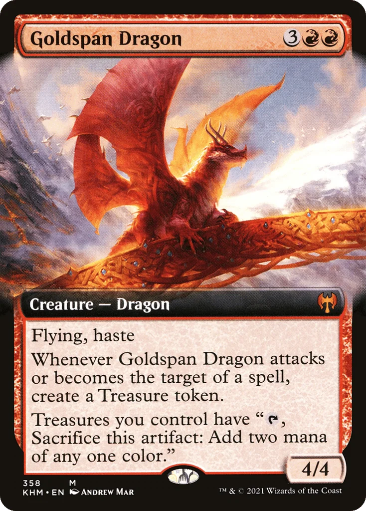 Goldspan Dragon · Kaldheim