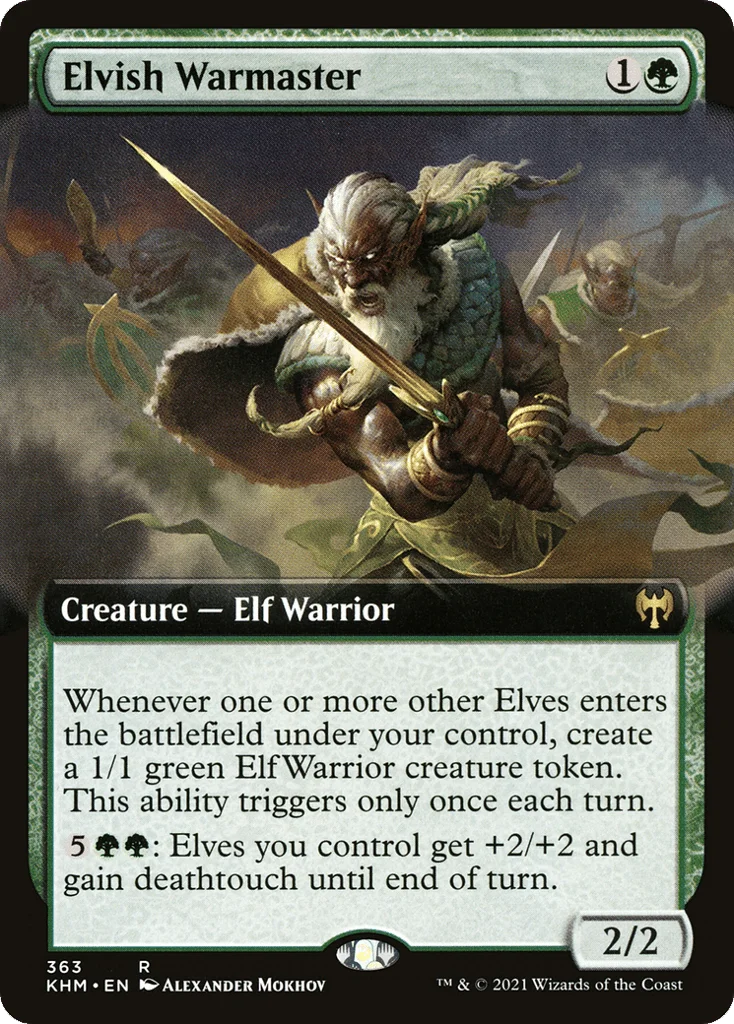 Elvish Warmaster · Kaldheim