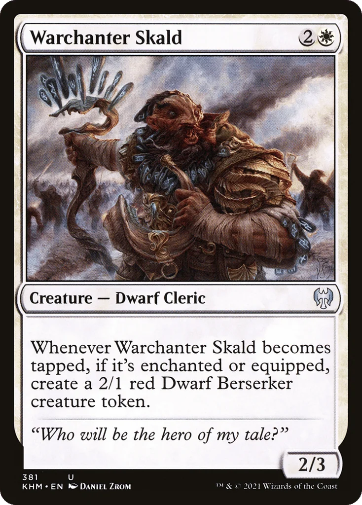 Warchanter Skald · Kaldheim
