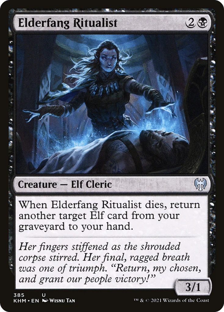 Elderfang Ritualist · Kaldheim