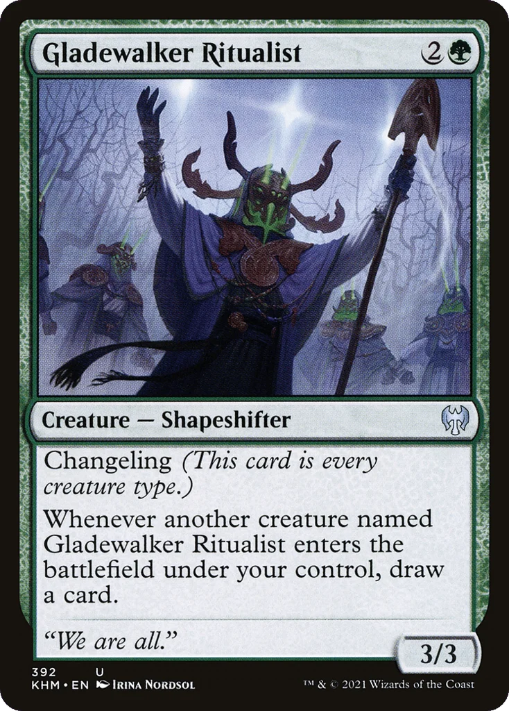 Gladewalker Ritualist · Kaldheim