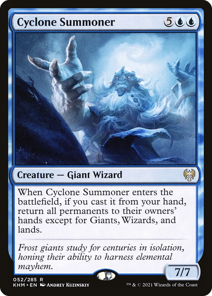 Cyclone Summoner · Kaldheim
