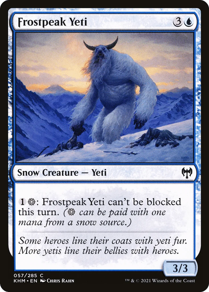 Frostpeak Yeti · Kaldheim