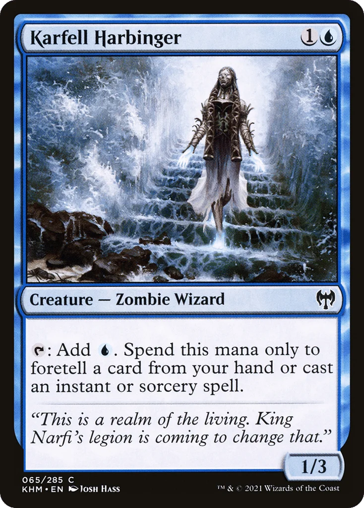 Karfell Harbinger · Kaldheim