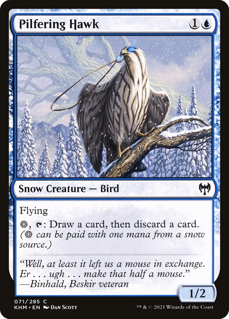 Pilfering Hawk · Kaldheim
