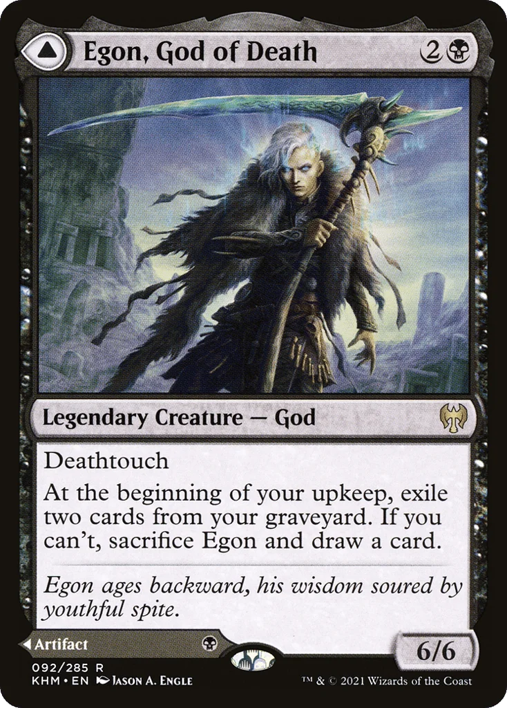 Egon, God of Death // Throne of Death · Kaldheim