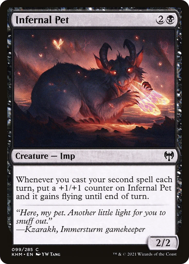Infernal Pet · Kaldheim
