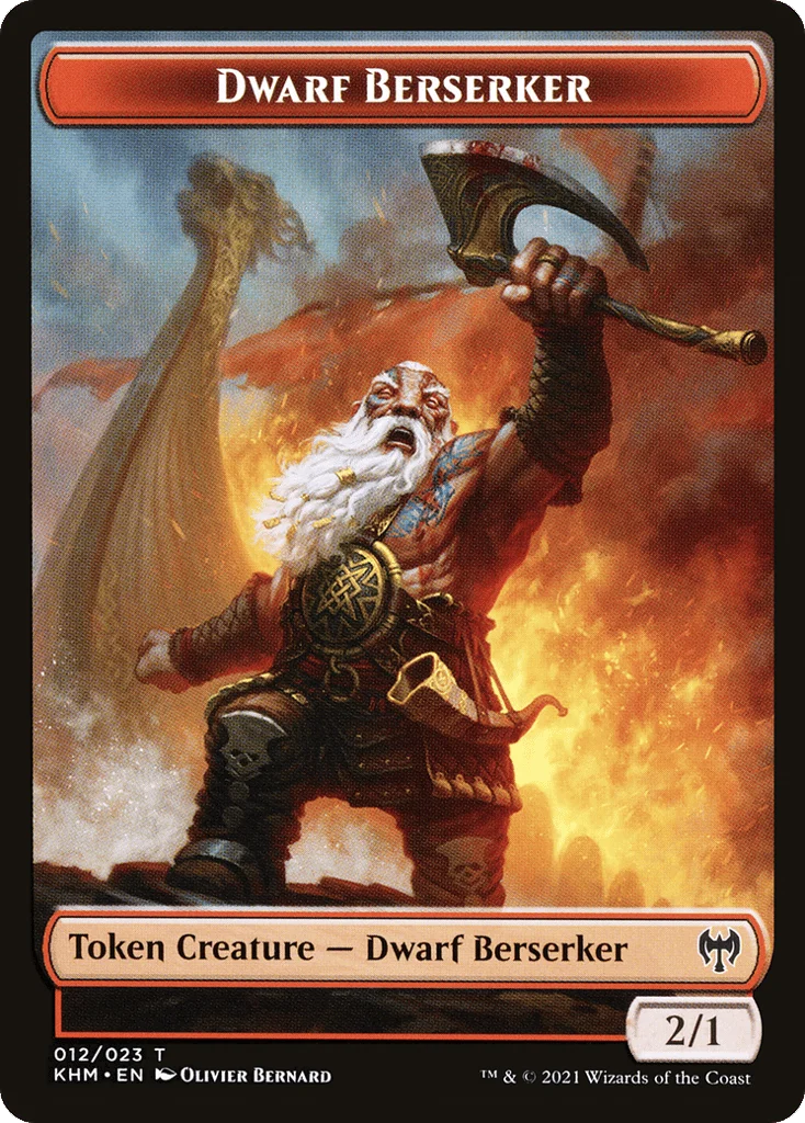 Dwarf Berserker · Kaldheim