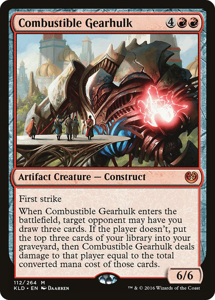 Combustible Gearhulk · Kaladesh