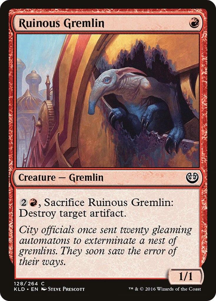 Ruinous Gremlin · Kaladesh