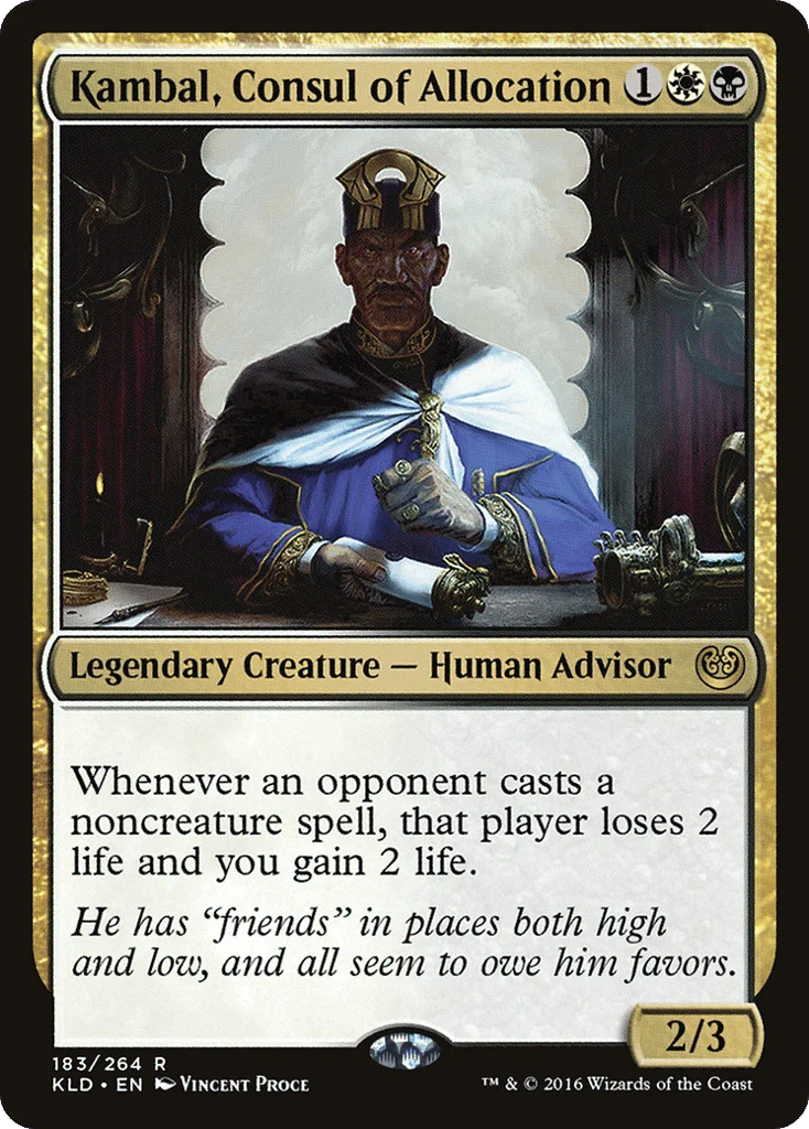 Kambal, Consul of Allocation · Kaladesh